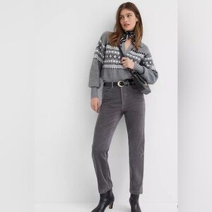 LOFT Straight Corduroy Pants size 14